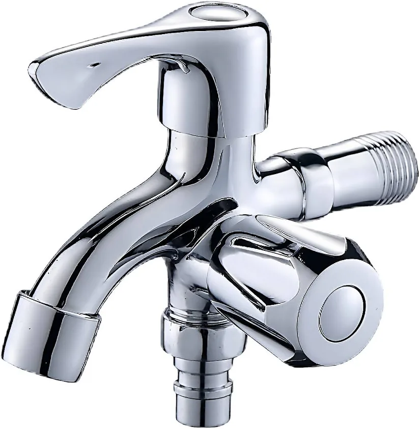 Two way faucet combination handle