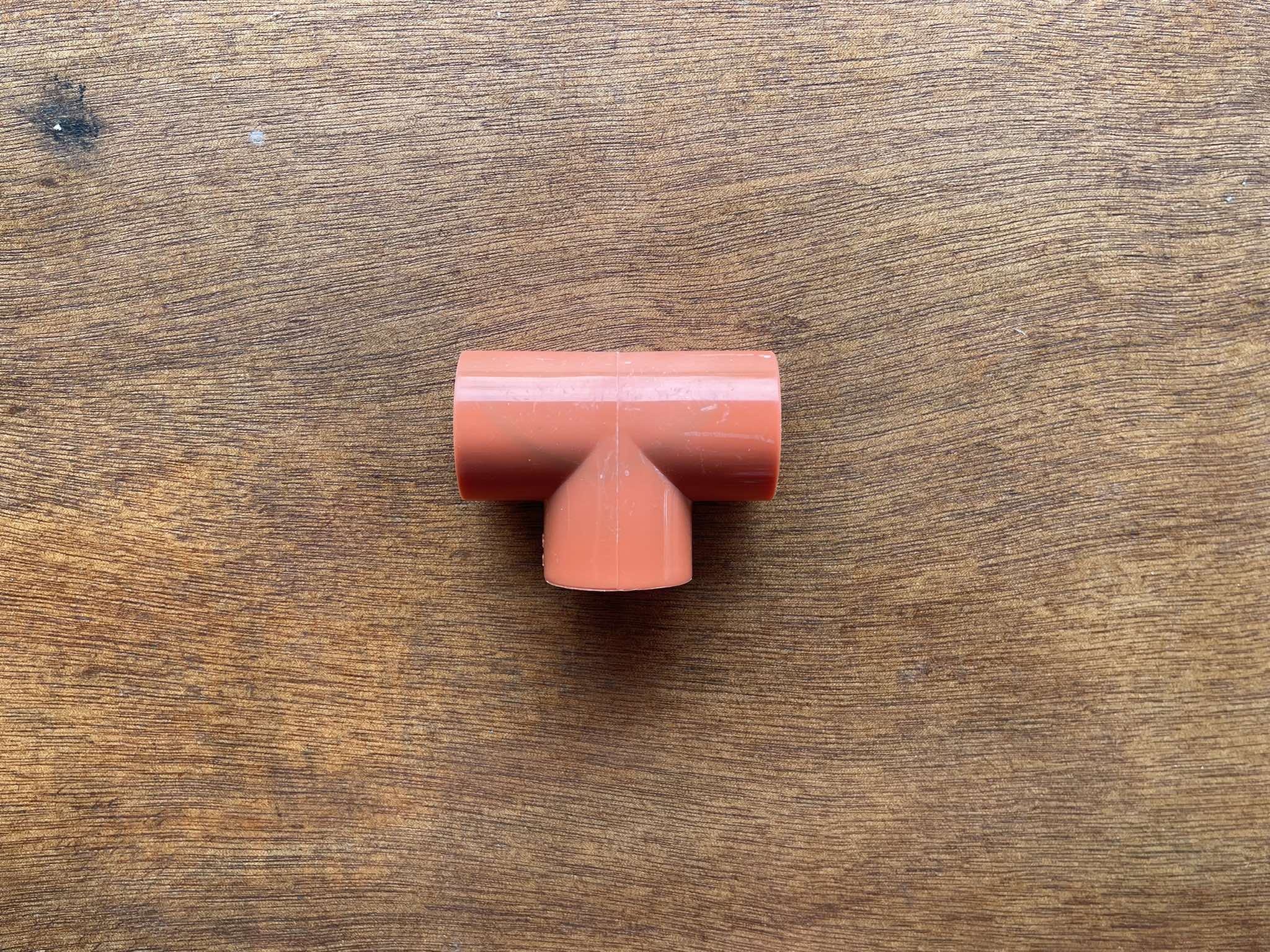 PVC Orange TEE PLAIN